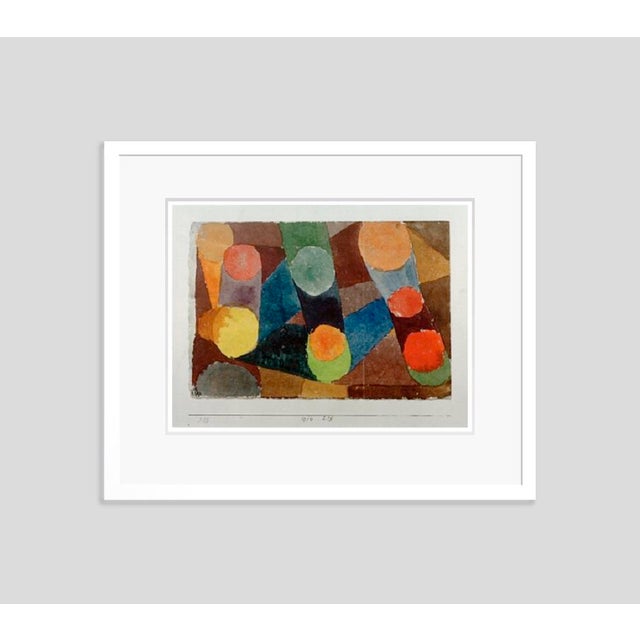 Colour Circles Connected By Colour Bands P. Klee, Abstract, Farbige Kreise durch Farbbänder Verbunden , 1914 Klee, Paul....