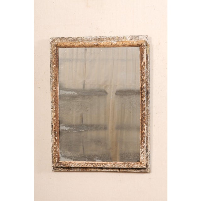 French 19th Century Mirror with Original Glass & Paint For Sale - Image 10 of 10