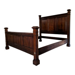 Statton Wainscot Colonial King Bed For Sale