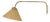 Swedish Swivel Arm Brass Wall Lamp by EAE, 1950s For Sale