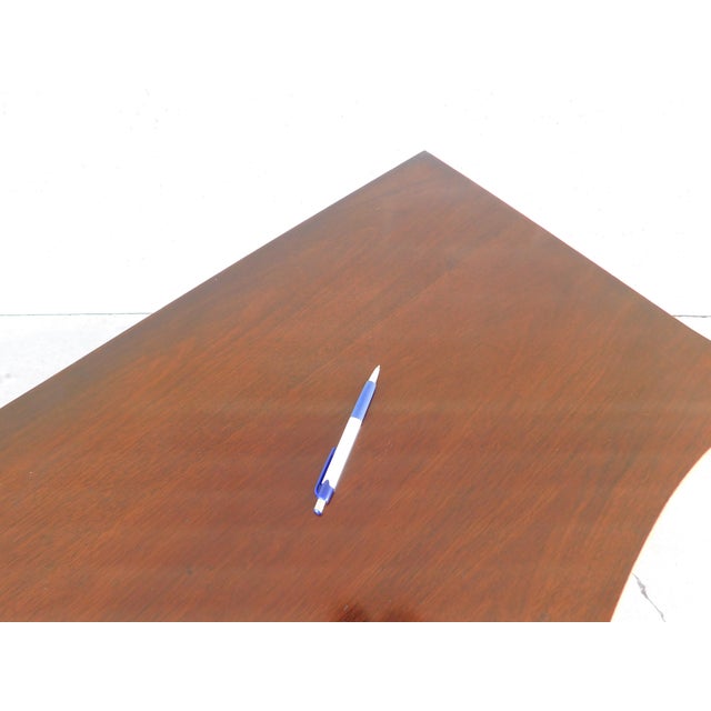 Wood Charak Federal Hepplewhite Flame Mahogany Serpentine Front Chest 34"w For Sale - Image 7 of 18