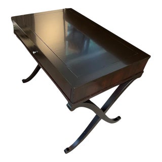 Barbara Barry for Baker Furniture Side Table/Nightstand, Java Color For Sale