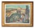 Paul Braig, Le Petit Village, 1950s, Oil on Canvas For Sale