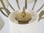 Josef Frank Vintage Pendant Light in Brass with Silk Shades by Josef Frank, 1955 For Sale - Image 4 of 17