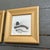 Contemporary Contemporary 2 Original Abstract Ink Painting Gold Frames-a Pair For Sale - Image 3 of 4