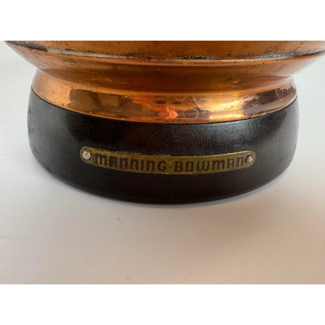 Vintage Mid Century Art Deco Style Copper Tea Pot For Sale - Image 12 of 12