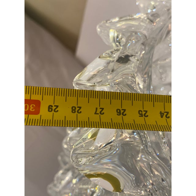 Contemporary Murano Style Glass and Barovier & Toso Style Rostrato Vase For Sale - Image 3 of 10