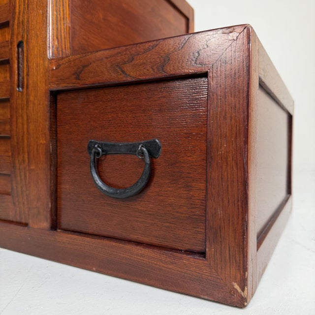 Japanese Stair Chest, 1960s For Sale - Image 6 of 14