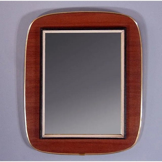 Small German Mirror, 1970s For Sale - Image 6 of 7