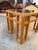 Vintage Mid-Century Modern Brutalist Teak & Smoked Glass Coffee Table For Sale In Atlanta - Image 6 of 6