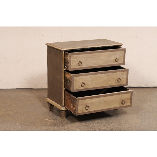 18th Century English Swedish Style Petite Chest For Sale - Image 11 of 11