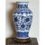 Chinese Mid 20th Century 2" Chinese Blue & White Porcelain Floral Vase with Wooden Stand For Sale - Image 3 of 6