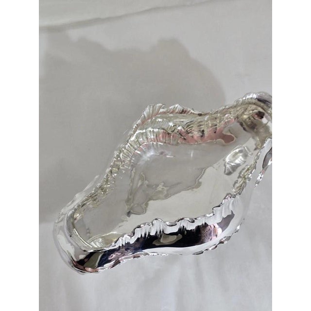 Antique Victorian Sterling Silver Jardiniere, Birmingham, 1890 For Sale - Image 4 of 18