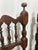 Set of 4 Early 19th Century Provincial Walnut Baroque Dining Chairs For Sale - Image 9 of 11