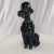 Mid 20th Century Hutschenreuther Black Poodle Figurine Sitting Hans Achtziger Germany Vintage For Sale - Image 12 of 12