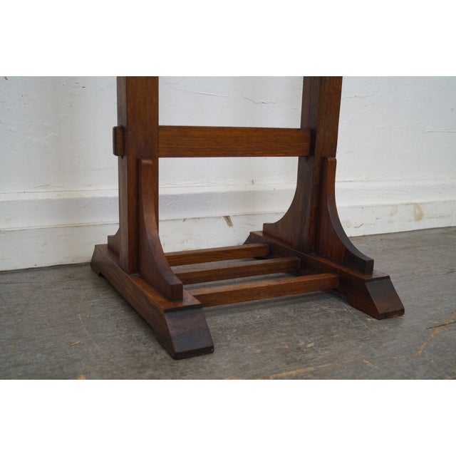 Stickley Antique Mission Oak Double Costumer Coat Rack Chairish