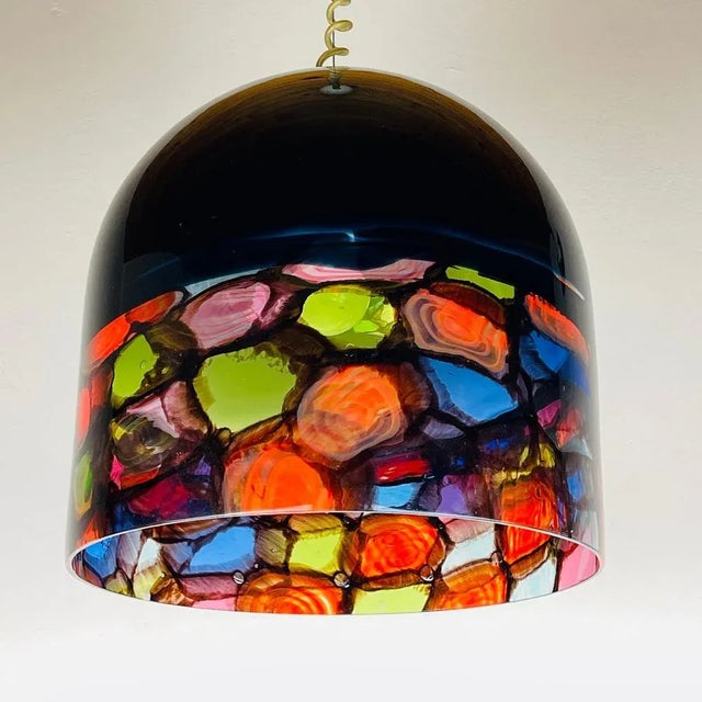 Tinta Pendant Lamp by Renato Toso & Note Massari for Leucos, Italy, 1971 For Sale - Image 10 of 13