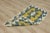 Textile 1960s Traditional Geometric Blue and Yellow Cappadocia Kilim Rug For Sale - Image 7 of 13