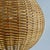 Mid-Century Modern Swedish Ball Rattan and Brass Pendant Light, 1950s For Sale - Image 10 of 16