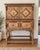 Mid-Century Modern Vintage Burl Wood Dry Bar Cabinet, Ornate Carved Floral Interior, European Boho Statement Furniture For Sale - Image 3 of 5