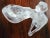 Transparent Lalique Vintage Fine French Crystal Figural Group of Two Dancing Female Nudes For Sale - Image 8 of 13