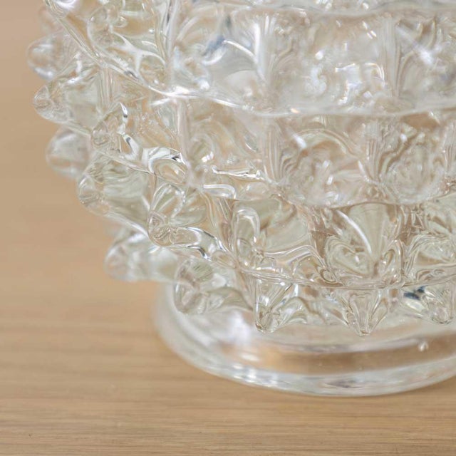 1940s Italian Rostratto Barovier Bud Vase For Sale - Image 9 of 11