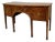 18th C. George III Mahogany Bowfront Huntboard / Sideboard - In the Style of George Hepplewhite For Sale