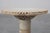 Carved Alabaster Pedestal with Engraved Figures, Italy, 1900s For Sale - Image 3 of 11
