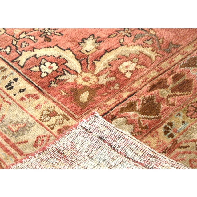 1960s Turkish Oushak Rug For Sale - Image 4 of 6