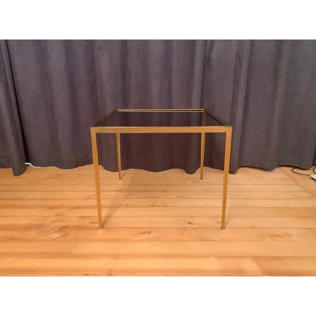 Golden Square Coffee table from Vereinigte Werkstätten, 1960s For Sale - Image 9 of 9