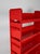 Vintage Jeep Modular Red Plastic Shelving Unit by De Pas, Durbino & Lomazzi for Bonacina, Italy, 1970s, Set of 6 For Sale - Image 9 of 14