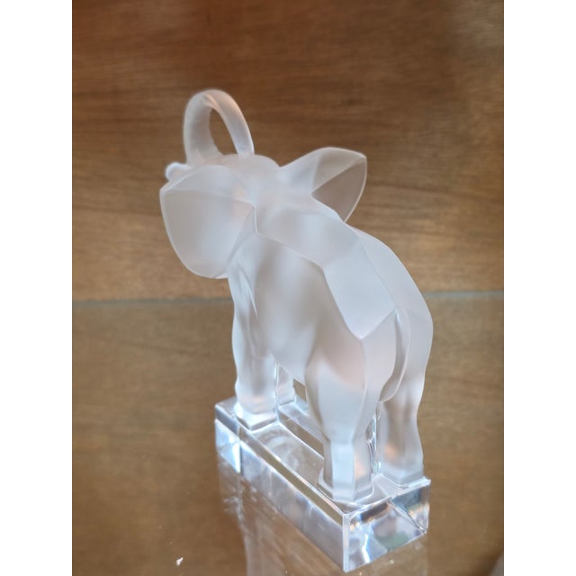 Lalique Elephant For Sale In New York - Image 6 of 9