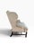 Animal Skin Ralph Lauren Home Devonshire Suede Wingback Chair For Sale - Image 7 of 17