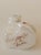Glass Fenton Cat Hand Painted by Smith, Hearts & Flowers For Sale - Image 7 of 11