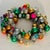 Glass American Shiny Brite Christmas Wreath With Tensils For Sale - Image 7 of 7