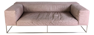 Vintage Ile Cube Sofa in Leather from Living Divani