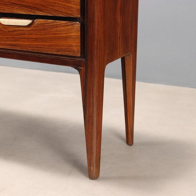 Brown Sideboard with Drawers, 1950s-1960s For Sale - Image 8 of 11