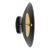 Signal Wall Sconce, Black & Brass, Led Wall Light, Modern Lamp, by Souda For Sale