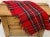 Super Soft Merino Lambswool Knee Rug/Blanket In A Quintessential Red Tartan Plaid Pattern- Made In England. Our knee...