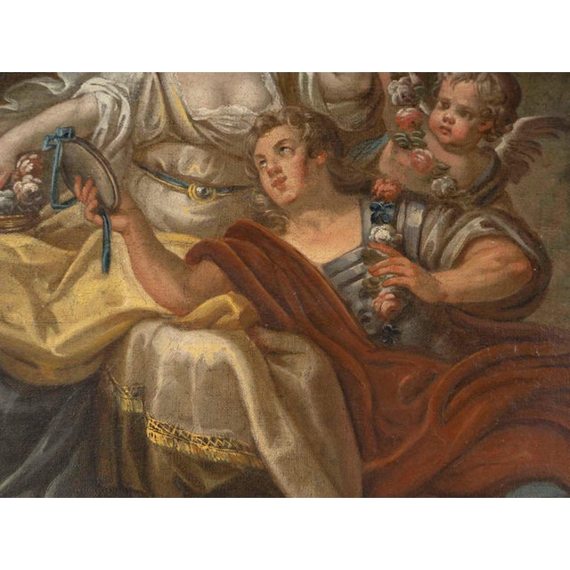 French School Artist, Mythological Scene, Early 19th Century, Oil on Canvas For Sale - Image 4 of 10