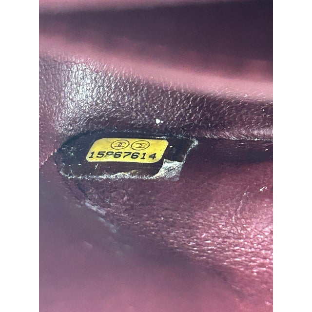 Chanel Chanel Classic 11.13 Black Leather Bag 2011 For Sale - Image 4 of 12