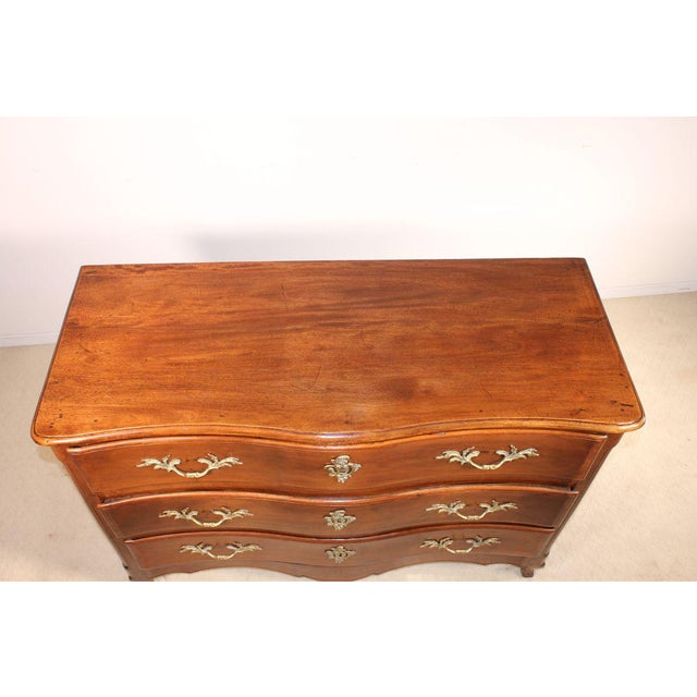 Antique French Walnut Chest of Drawers, 1700s For Sale - Image 5 of 9
