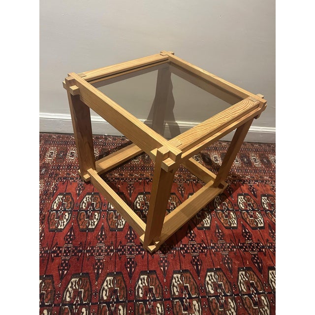 Vintage Brutalist Coffee Table, 1980s For Sale - Image 4 of 11