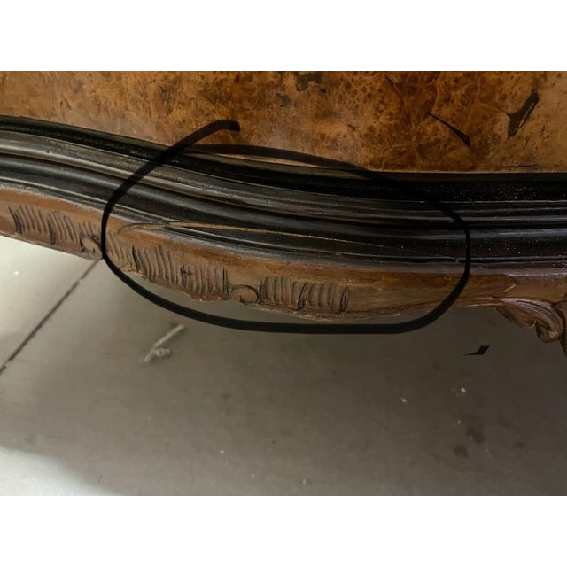 Brown Venetian Walnut Chest of Drawers, 1940s For Sale - Image 8 of 16