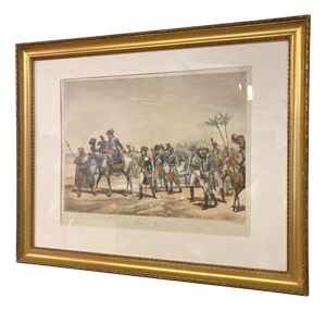 Charles-Étienne Motte, Return from Syria, 1822, Lithograph