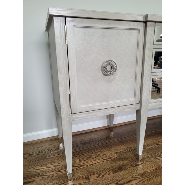 Bernhardt Traditional Sideboard Buffet - Antique Gray For Sale - Image 10 of 18