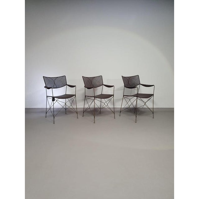 Rattan Dining Set from Yuzuru Yamakawa, Set of For Sale - Image 11 of 18