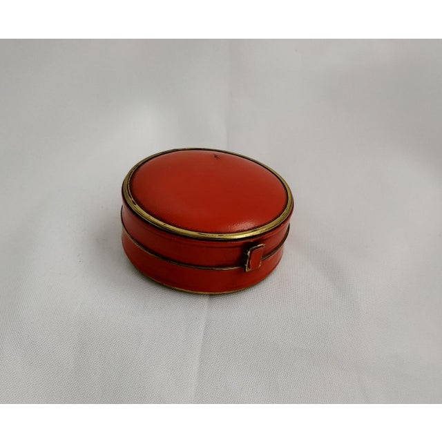 Red 1960’s French Folding Travel Alarm Clock Henric by Jaz For Sale - Image 8 of 9