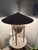 1980s 1980s Max Blumberg Sculptural Urn Table Lamp in Travertine Finish | Postmodern Memphis Era For Sale - Image 5 of 5