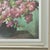 Antique Hand-Painted Still Life Oil on Canvas, Cherry Blossoms by E. Devos in Original Frame For Sale - Image 9 of 14